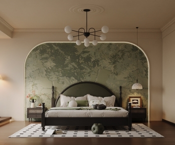 French Style Bedroom-ID:531491048