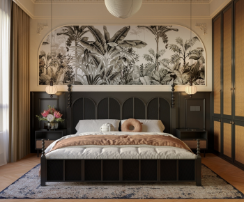 French Style Bedroom-ID:344151024