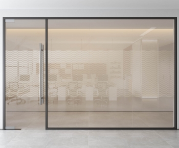Modern Glass Screen Partition-ID:425796992