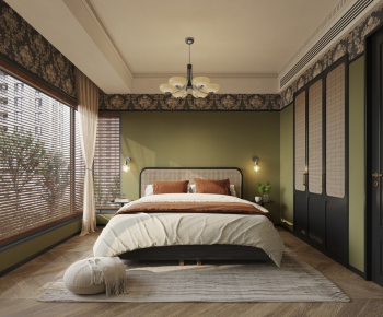 French Style Bedroom-ID:880166051