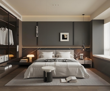 Modern Bedroom-ID:833487996