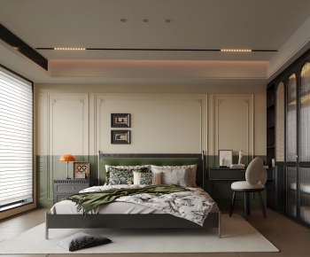 French Style Bedroom-ID:901406059