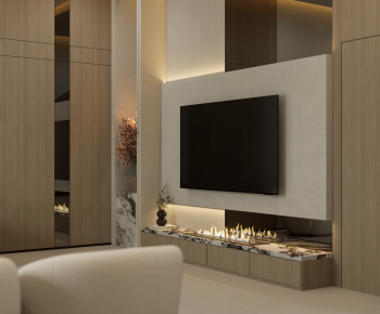 Modern A Living Room-ID:934545998