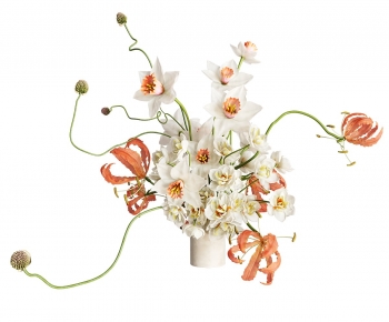 Modern Flower Arrangement-ID:213930692