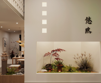 New Chinese Style Teahouse Tea House-ID:456887969
