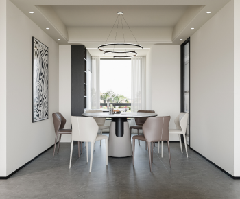 Modern Dining Room-ID:536840036