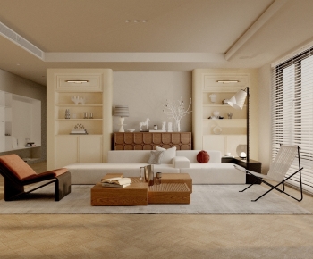 Modern A Living Room-ID:334563976
