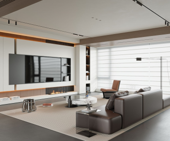 Modern A Living Room-ID:476423986