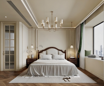 American Style Bedroom-ID:258491047