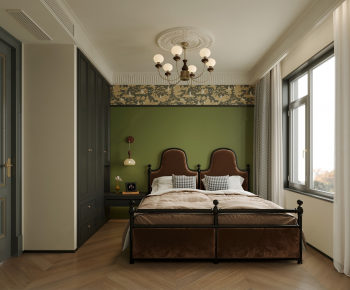 French Style Bedroom-ID:996047977
