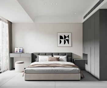 Modern Bedroom-ID:124763973