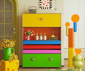 Modern Decorative Cabinet-ID:937772047