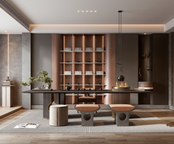 New Chinese Style Tea House-ID:224137078