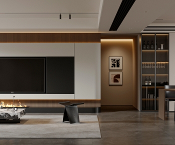 Modern A Living Room-ID:922986985