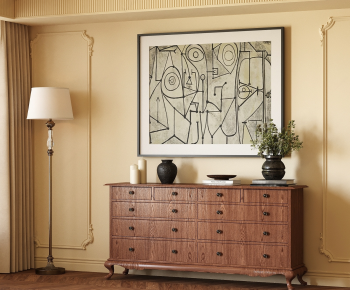 French Style Side Cabinet-ID:737930068