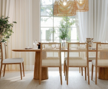 Modern Dining Table And Chairs-ID:515547041