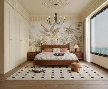 French Style Bedroom-ID:553888081