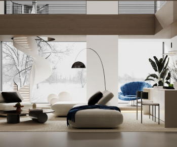 Modern A Living Room-ID:222753053