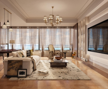 French Style A Living Room-ID:472884899