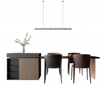 Modern Dining Table And Chairs-ID:842494963