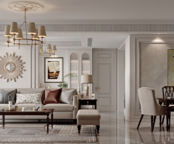 American Style A Living Room-ID:443972112