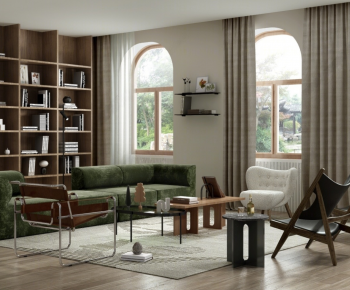 Modern A Living Room-ID:365731007