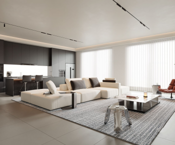 Modern A Living Room-ID:788436897