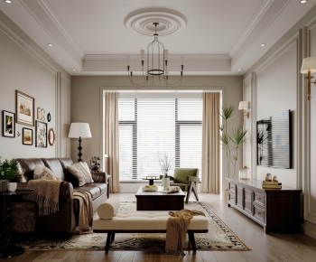 American Style A Living Room-ID:546498068