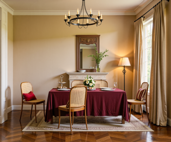 American Style Dining Room-ID:102660761