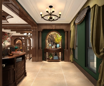 American Style Hallway-ID:186209927