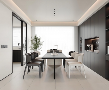 Modern Dining Room-ID:923059064