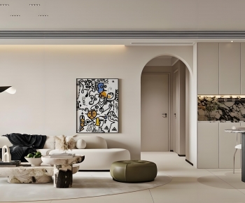 Modern A Living Room-ID:962907083