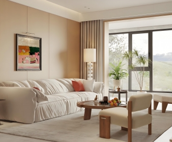 Modern A Living Room-ID:955001128