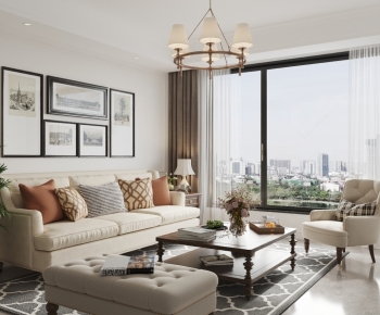 American Style A Living Room-ID:985402112