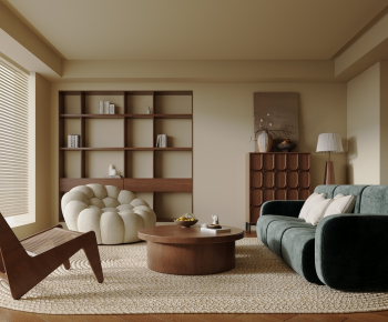 Modern A Living Room-ID:264928108