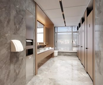 Modern Public Toilet-ID:631727934