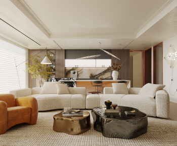 Modern A Living Room-ID:879704002