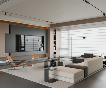 Modern A Living Room-ID:894243968