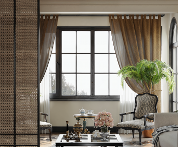 French Style A Living Room-ID:707840926