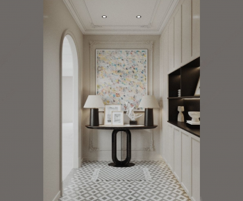 French Style Hallway-ID:128957995