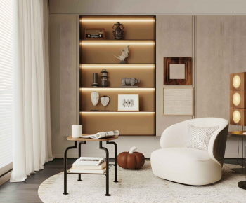 Modern Single Sofa-ID:346410381