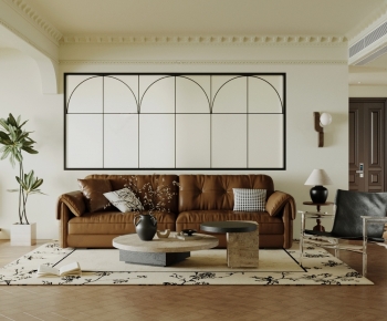 French Style A Living Room-ID:930644996