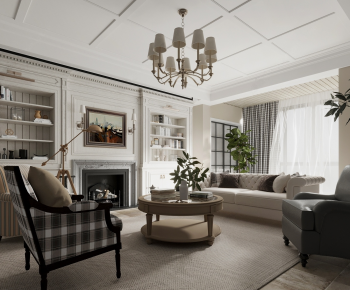 American Style A Living Room-ID:526122092