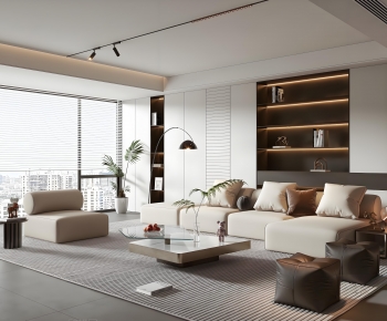 Modern A Living Room-ID:236011033