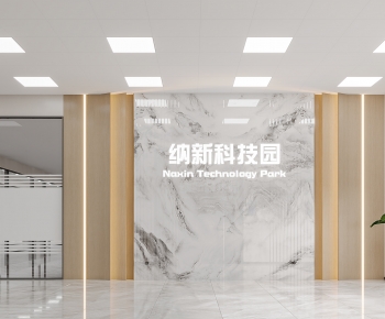 Modern Office Reception Desk-ID:566380027