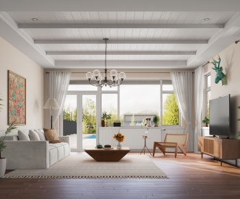 Modern A Living Room-ID:704560312