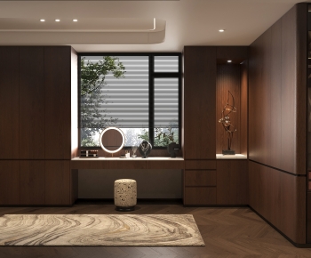 Modern Clothes Storage Area-ID:100433119