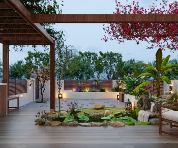 Modern Courtyard/landscape-ID:547024013