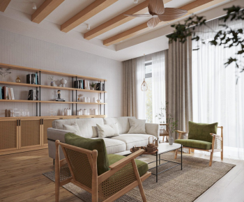 Modern A Living Room-ID:173366075