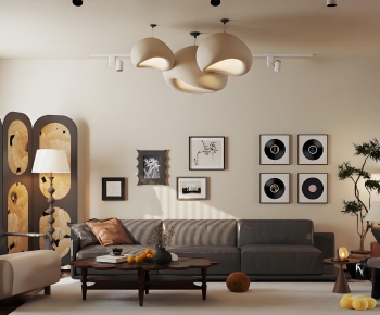 Modern A Living Room-ID:512155069